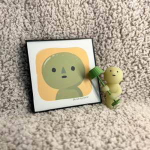 Lil Green Guy Mini Print